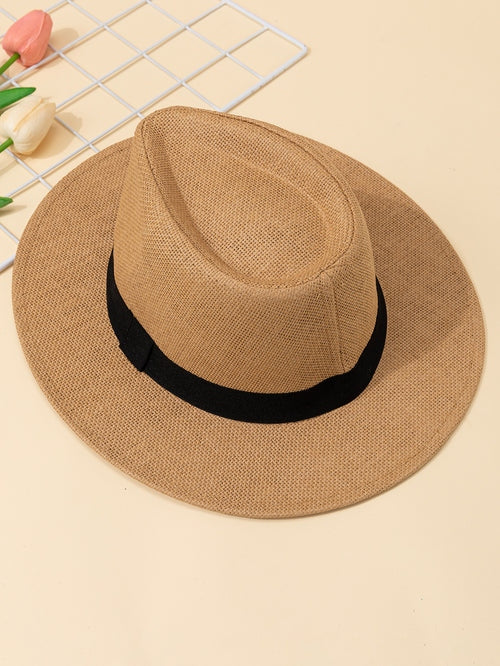 Chapéu Masculino Panamá de Verão para Praia Ferrazi