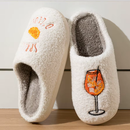 Chinelo Feminino de Pelúcia Estampado Antiderrapante Ferrazi