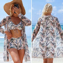 Conjunto Biquíni 3 Peças com Saída de Praia Kimono Ferrazi