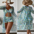 Conjunto Biquíni 3 Peças com Saída de Praia Kimono Ferrazi