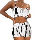 Conjunto Biquíni Feminino Cintura Alta Estilo Boxer Estampado Ferrazi