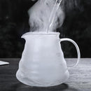 Conjunto Bule de Café de Vidro com Coador de Aço Inoxidável Ferrazi