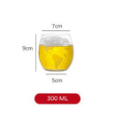 Conjunto Decanter de Whisky Globo de Vidro Ferrazi