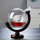 Conjunto Decanter de Whisky Globo de Vidro Ferrazi