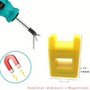 Conjunto com 7 Chaves fenda e Pilhips