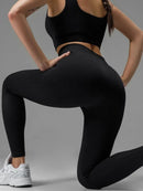 Conjunto de Treino Top e Legging Feminino sem Costura Ferrazi