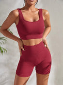 Conjunto de Treino Top e Short Feminino Ferrazi