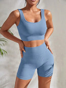 Conjunto de Treino Top e Short Feminino Ferrazi