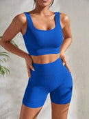 Conjunto de Treino Top e Short Feminino Ferrazi