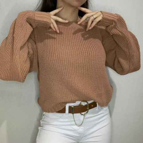 Cropped Feminino Fang com Manga Longa para Inverno Ferrazi