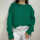 Cropped Feminino Fang com Manga Longa para Inverno Ferrazi
