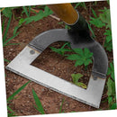 Enxada Vazada de Jardinagem em Aço Inoxidável