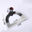 Enxada Vazada de Jardinagem em Aço Inoxidável