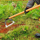 Enxada Vazada de Jardinagem em Aço Inoxidável