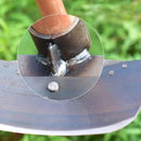 Enxada de Jardinagem Multifuncional em Aço Inoxidável