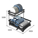 Escorredor Duplo Multiuso de Cozinha - DuoRack