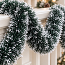 Festão de Natal Nevado Ferrazi 2 Metros para Decoração - Kit 5 Unidades (10m)