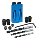 Gabarito Marcenaria Furos Chanfrados + Brocas 