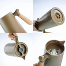 Garrafa Térmica Nórdica 1L com Cabo Madeira Ferrazi