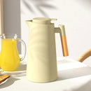 Garrafa Térmica Nórdica 1L com Cabo Madeira Ferrazi