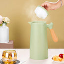 Garrafa Térmica Nórdica 1L com Cabo Madeira Ferrazi