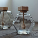 Garrafa de Mel de Vidro com Colher Ferrazi