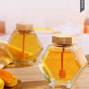 Garrafa de Mel de Vidro com Colher Ferrazi