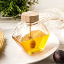 Garrafa de Mel de Vidro com Colher Ferrazi