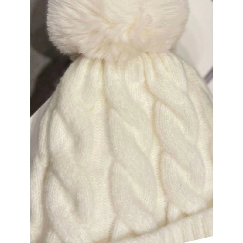 Gorro Feminino Grosso de Inverno com Pompom Ferrazi