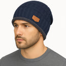 Gorro de Lã Masculino Forrado com Pelúcia para Inverno Ferrazi