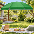 Guarda-Sol Gigante 2,40m com Proteção UV para Praia e Piscina
