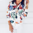 Jaqueta Feminina Bomber Slim Floral Ferrazi