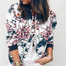 Jaqueta Feminina Bomber Slim Floral Ferrazi