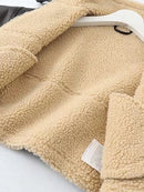 Jaqueta Feminina Forrada Curta com Cinto Ferrazi