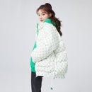 Jaqueta Feminina de Inverno Puffer com Capuz Ferrazi