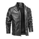 Jaqueta Masculina de Couro Slim Ferrazi