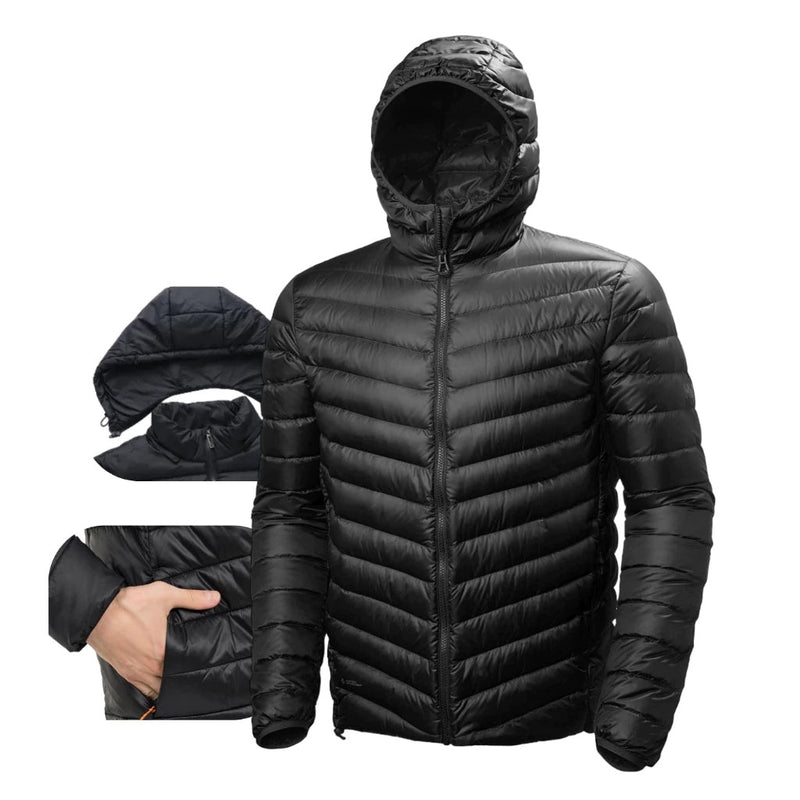 Jaqueta Masculina de Inverno Corta Vento Acolchoada Ferrazi