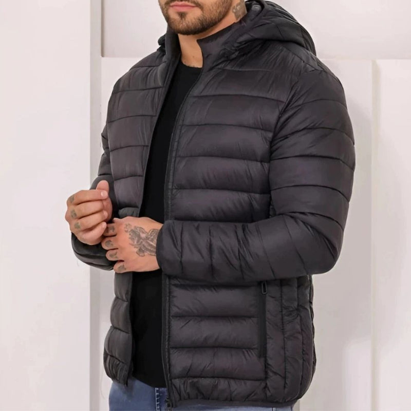Jaqueta Masculina de Inverno Corta Vento Acolchoada Ferrazi
