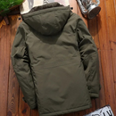 Jaqueta Masculina de Inverno com Capuz Forrada com Lã Ferrazi