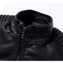 Jaqueta de Couro Masculina Slim Resistente Ferrazi