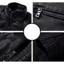 Jaqueta de Couro Masculina Slim Resistente Ferrazi