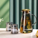 Jarra de Vidro Borossilicato com Tampa Hermética Ferrazi