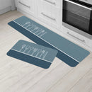 Kit 2 Tapetes Estampados para Cozinha Antiderrapante Ferrazi