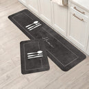 Kit 2 Tapetes Estampados para Cozinha Antiderrapante Ferrazi