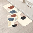 Kit 2 Tapetes Estampados para Cozinha Antiderrapante Ferrazi