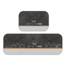 Kit 2 Tapetes Estampados para Cozinha Antiderrapante Ferrazi