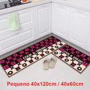 Kit 2 Tapetes de Cozinha Resistentes a Manchas Antiderrapantes Ferrazi