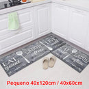 Kit 2 Tapetes de Cozinha Resistentes a Manchas Antiderrapantes Ferrazi