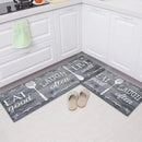 Kit 2 Tapetes de Cozinha Resistentes a Manchas Antiderrapantes Ferrazi