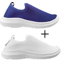 Kit 2 Tênis Meia Feminino Slip On Calce Fácil Ferrazi